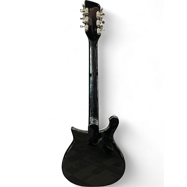 Used Rickenbacker 660/12 12 String Black Solid Body Electric Guitar