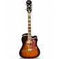 Used Epiphone Hummingbird EC Studio 2 Tone Sunburst Acoustic Electric Guitar thumbnail