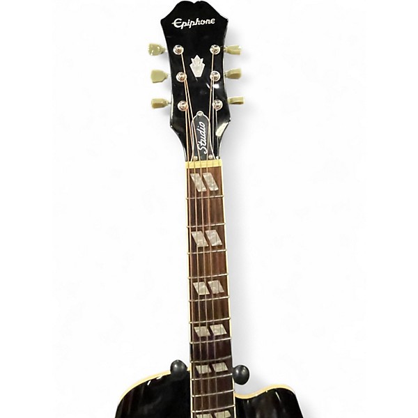 Used Epiphone Hummingbird EC Studio 2 Tone Sunburst Acoustic Electric Guitar
