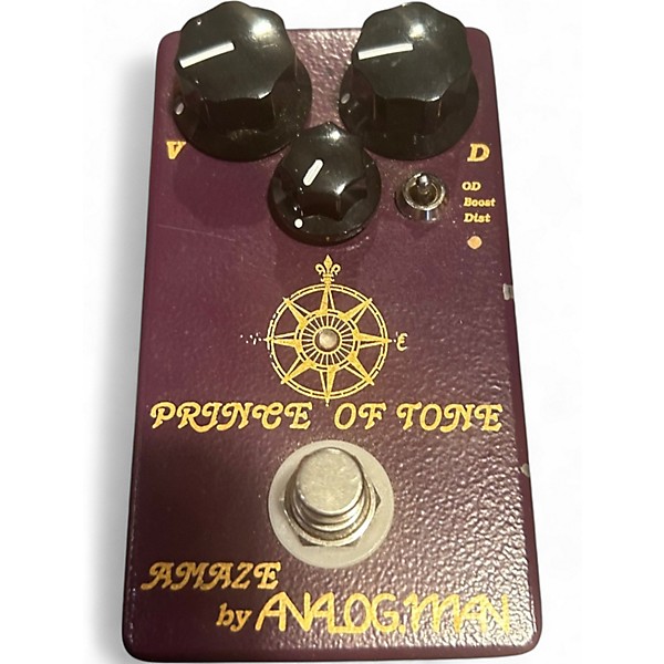Used Analogman prince of tone Effect Pedal