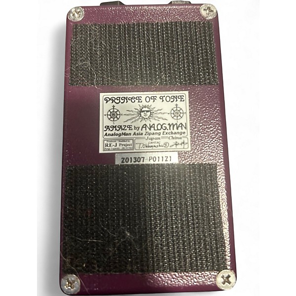 Used Analogman prince of tone Effect Pedal