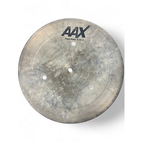 Used SABIAN 14in AAX Fast Hi Hat Pair Cymbal