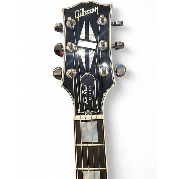Used Gibson Custom Shop Les Paul Custom 80's Charcoal Solid Body Electric Guitar