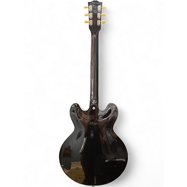 Used Gibson ES-335 60's Dot Ebony Hollow Body Electric Guitar