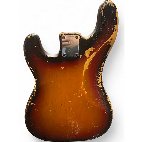 Used Fender PRECISION BASS 2 Color Sunburst Electric Bass Guitar
