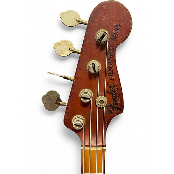Used Fender PRECISION BASS 2 Color Sunburst Electric Bass Guitar