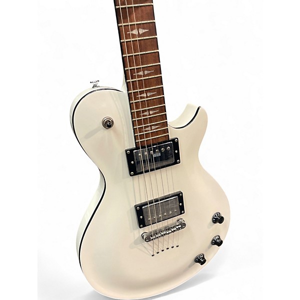 Used Michael Kelly Patriot Decree White Solid Body Electric Guitar