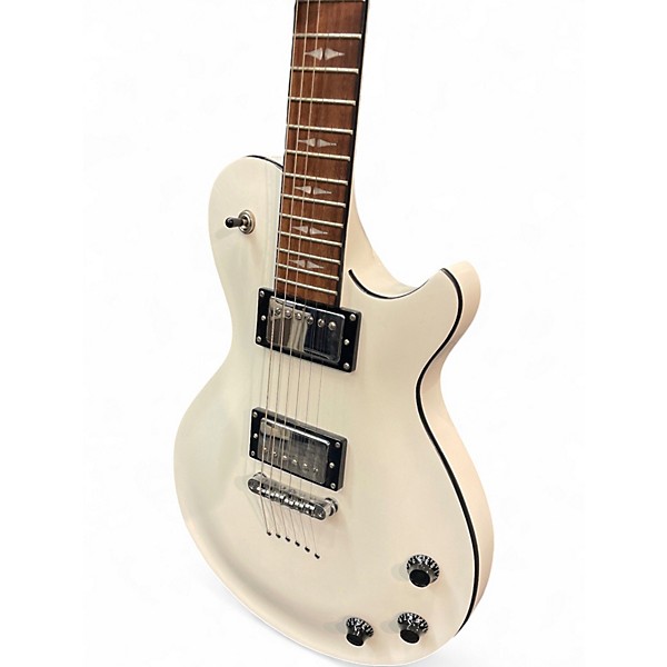 Used Michael Kelly Patriot Decree White Solid Body Electric Guitar
