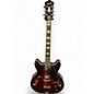 Used Grote ES-335 Model Trans Red Hollow Body Electric Guitar thumbnail