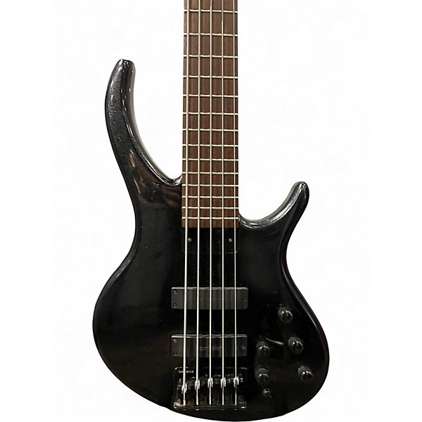Used Tobias Killer B 5 String Black Electric Bass Guitar