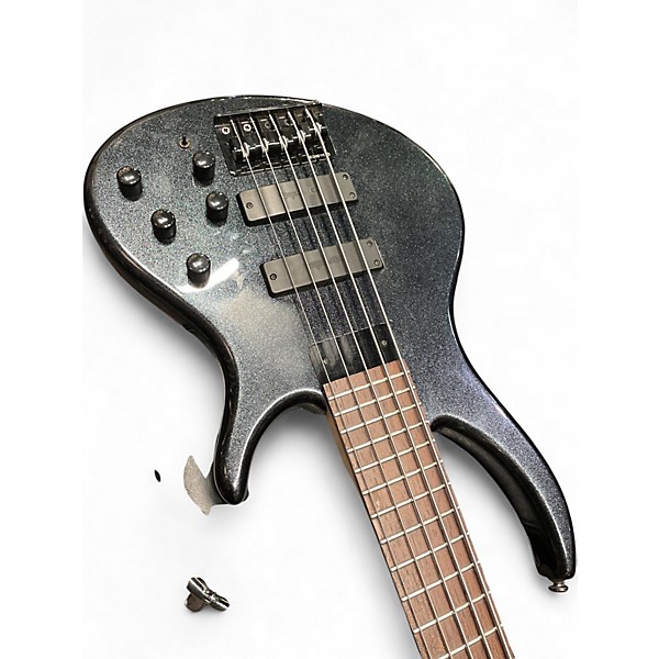 Used Tobias Killer B 5 String Black Electric Bass Guitar