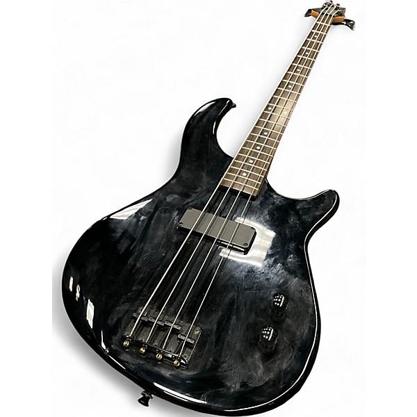 Used Dean Edge 4 String Black Electric Bass Guitar
