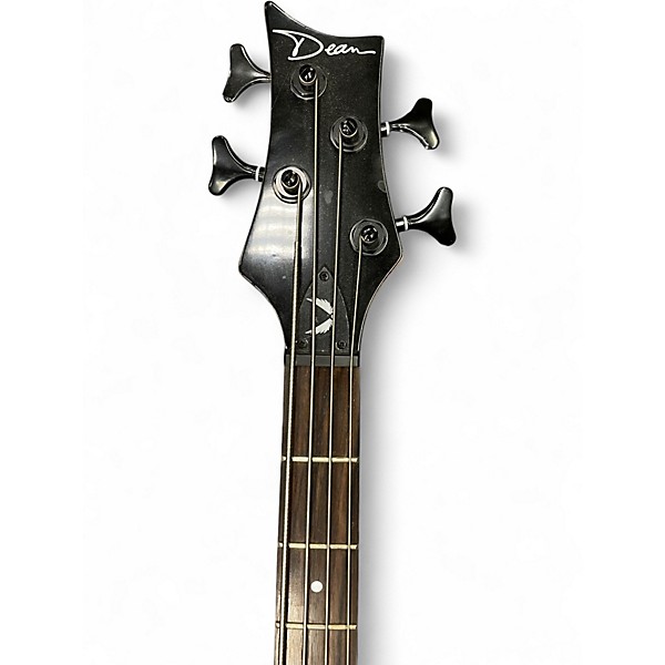 Used Dean Edge 4 String Black Electric Bass Guitar