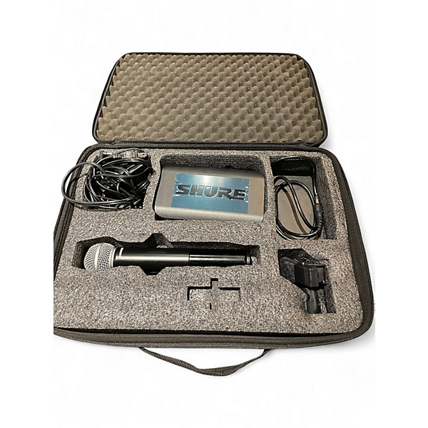 Used Shure BLX24/SM58 Handheld Wireless System