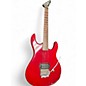 Vintage 1980s Washburn G-IV Red Solid Body Electric Guitar thumbnail