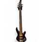 Used Samick ARTIST SERIES 6 String Bass Walnut Electric Bass Guitar thumbnail
