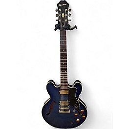 Used Epiphone DOT Blue Hollow Body Electric Guitar