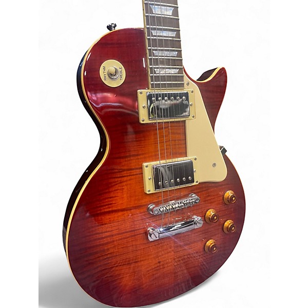 Used Epiphone Les Paul Standard Plus Top Sunburst Solid Body Electric Guitar