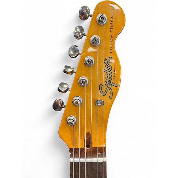 Used Squier Classic Vibe 60's Telecaster 3 Color Sunburst Solid Body Electric Guitar