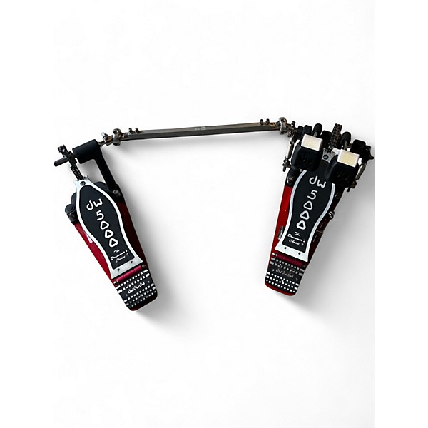 Used DW 5000 Series Double Double Bass Drum Pedal