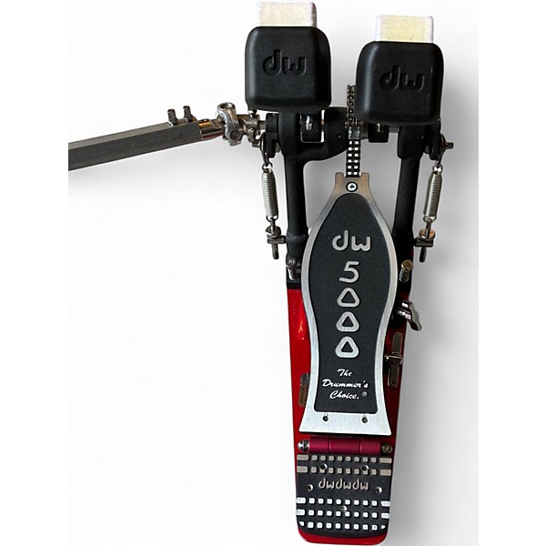 Used DW 5000 Series Double Double Bass Drum Pedal