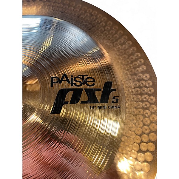Used Paiste 14in PST5 Mini China Cymbal
