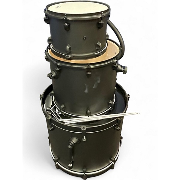Used SJC Drums 3 Piece Pathfinder Gray Drum Kit