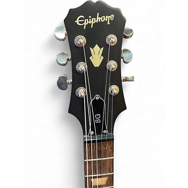 Used Epiphone G400 Worn Cherry Solid Body Electric Guitar