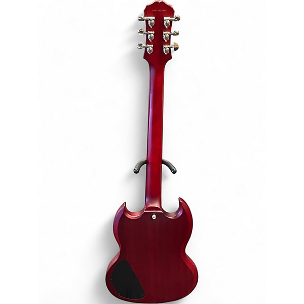 Used Epiphone G400 Worn Cherry Solid Body Electric Guitar