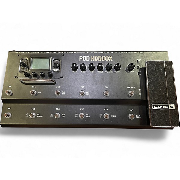 Used Line 6 Pod HD500X Amp Modeler Effect Processor