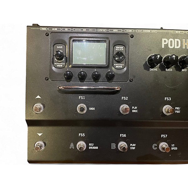 Used Line 6 Pod HD500X Amp Modeler Effect Processor
