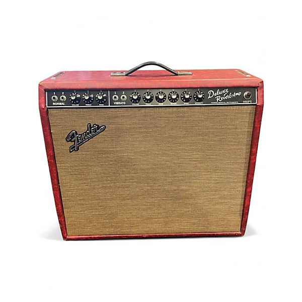 Used Fender 1965 Reissue Deluxe Reverb 22W Tube Guitar Combo Amp