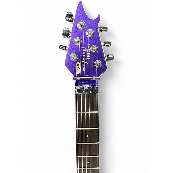 Used EVH Wolfgang Special Purple Solid Body Electric Guitar