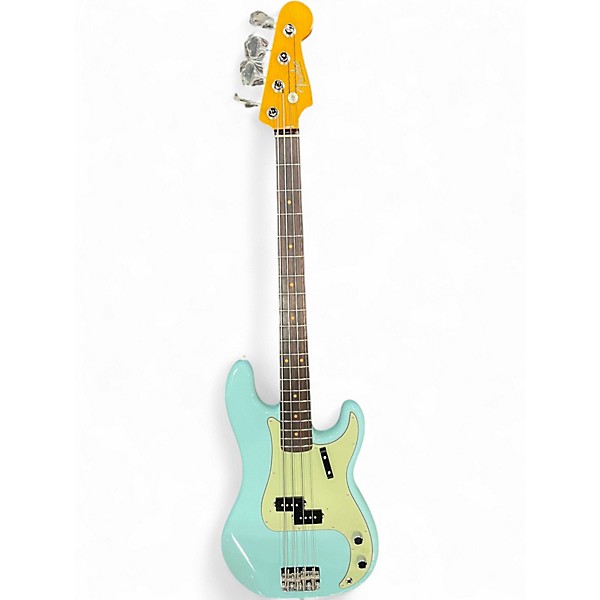 Used Fender american vintage II precision bass Daphne Blue Solid Body Electric Guitar