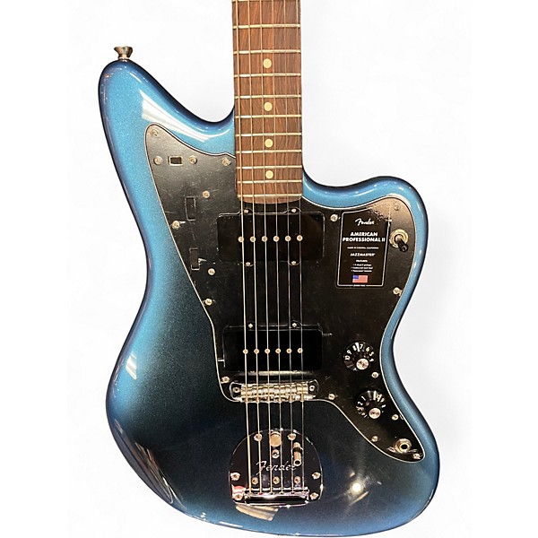 Used Fender American Professional II Jazzmaster 2 Color Sunburst Solid Body Electric Guitar