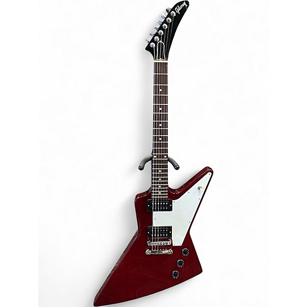 Used Gibson EXPLORER Cherry Solid Body Electric Guitar