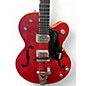 Used Gretsch Guitars g6116ptv power tenny Red Hollow Body Electric Guitar