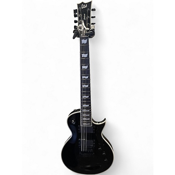 Used ESP ltd ec1007 evertune Black Baritone Guitars
