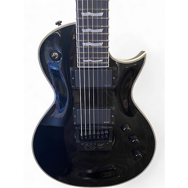 Used ESP ltd ec1007 evertune Black Baritone Guitars
