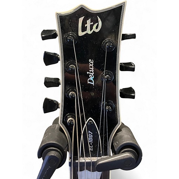 Used ESP ltd ec1007 evertune Black Baritone Guitars