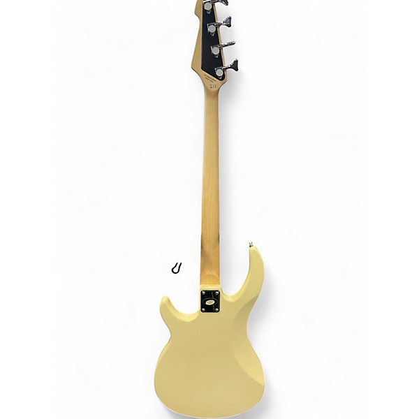 Used Peavey Milestone Olympic White Electric Bass Guitar