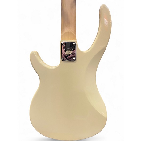 Used Peavey Milestone Olympic White Electric Bass Guitar