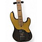 Used Schecter Guitar Research Diamond model T ziricote Satin Black Electric Bass Guitar