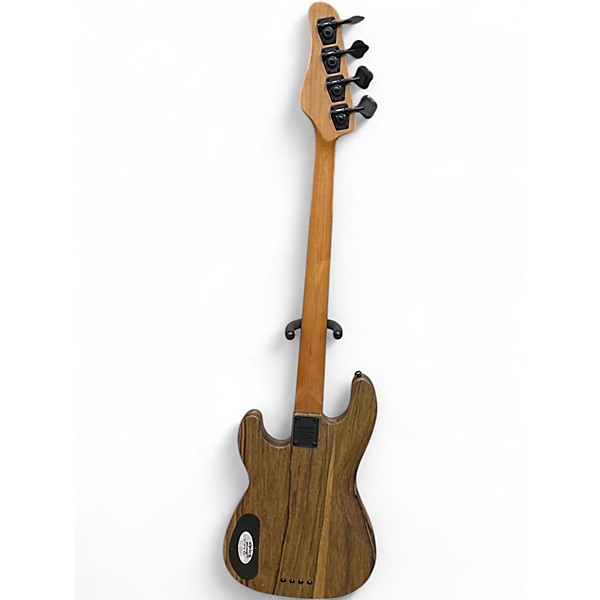 Used Schecter Guitar Research Diamond model T ziricote Satin Black Electric Bass Guitar