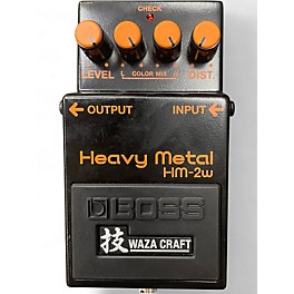 Used BOSS HM2W HEAVY METAL WAZA Effect Pedal