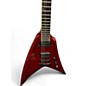 Used Washburn WV40 Candy Apple Red Solid Body Electric Guitar
