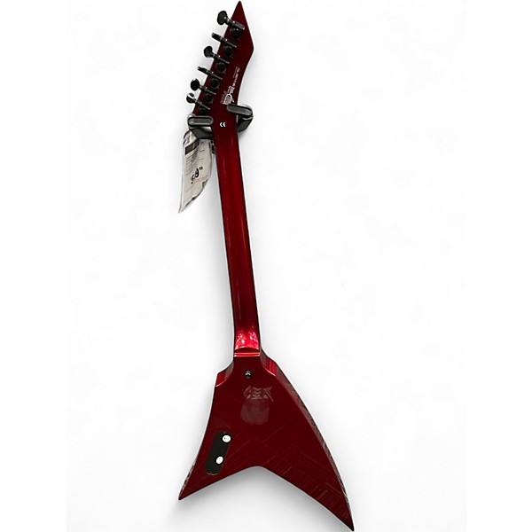 Used Washburn WV40 Candy Apple Red Solid Body Electric Guitar
