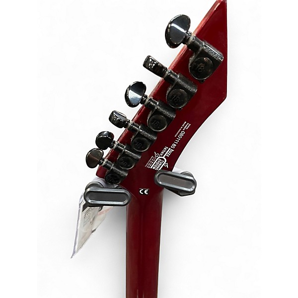Used Washburn WV40 Candy Apple Red Solid Body Electric Guitar