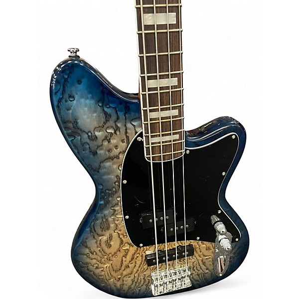 Used Ibanez TMB400TA Blue Burst Electric Bass Guitar