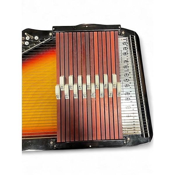 Used Rhythm Band Chroma Harp 2 Tone Sunburst Autoharp